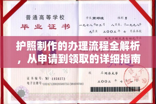 神湾护照制作的办理流程全解析，从申请到领取的详细指南